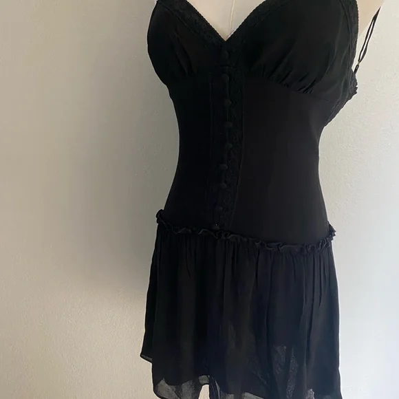 Reformation Black Chemise - Picture 8 of 12